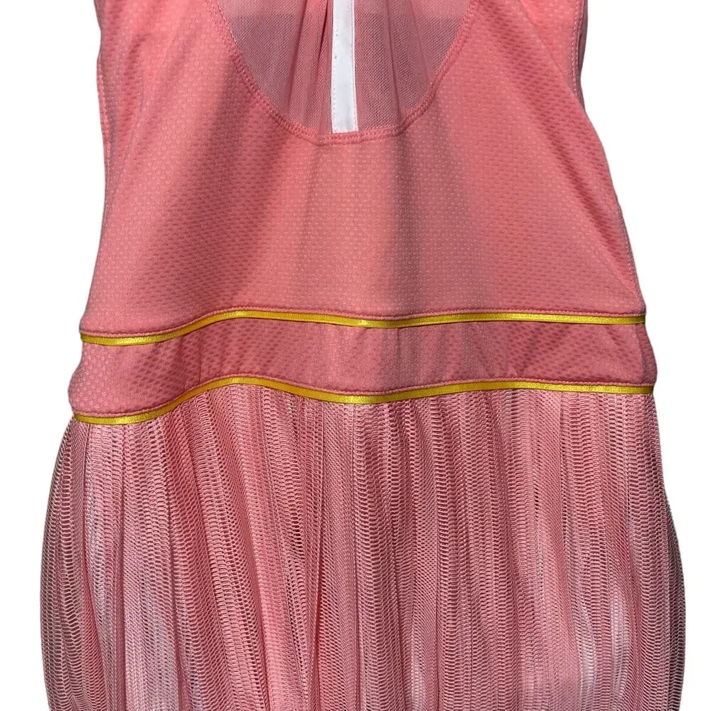 Nike Maria Sharpova Pink Tennis Dress Ballerina Coral Sphere Size Medium NWT - Picture 11 of 16